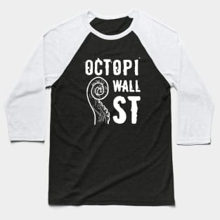 Octopi Wall Street Baseball T-Shirt